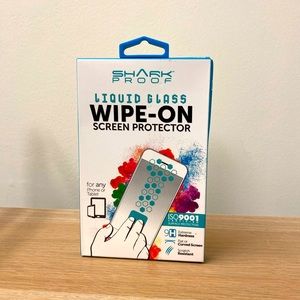*SOLD* Shark Proof™ Liquid Glass Wipe On Screen Protector for ANY Phone Tablet